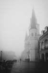 St. Louis Cathedral In The Fog / New Orleans Photography Print
