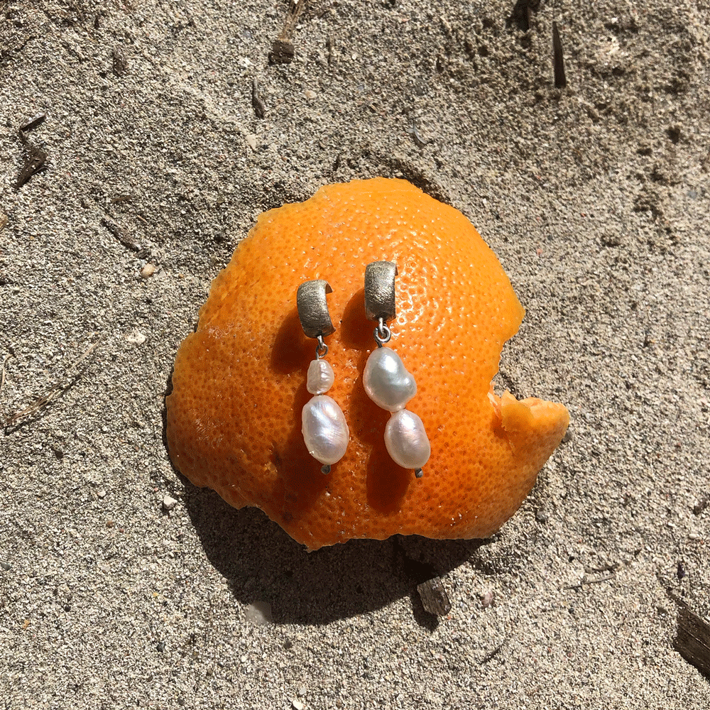 Image of Mix and match pearl earrings