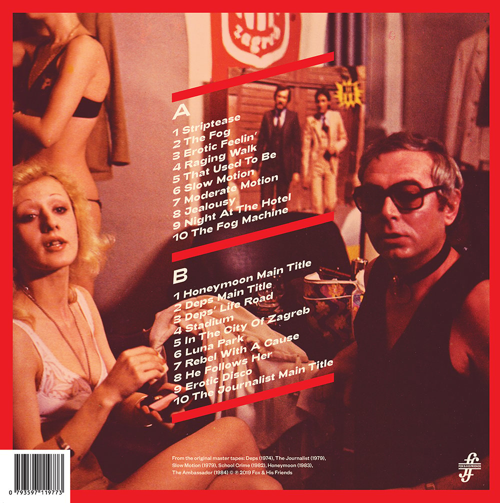 ALFI KABILJO - SEX, CRIME & POLITICS Cinematic Disco, Jazz & Electronica from Yugoslavia 1974-84 LP