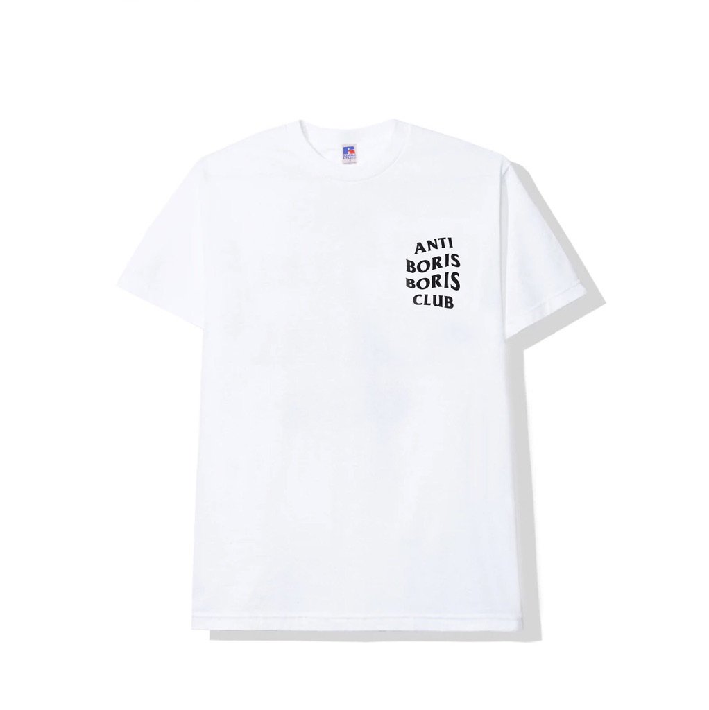 Image of Anti Boris Boris Club T-Shirt White