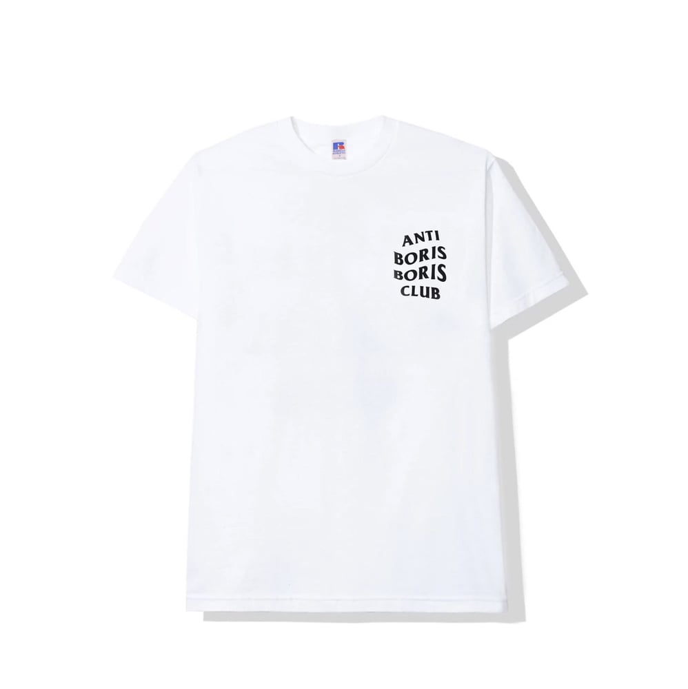 Image of Anti Boris Boris Club T-Shirt White