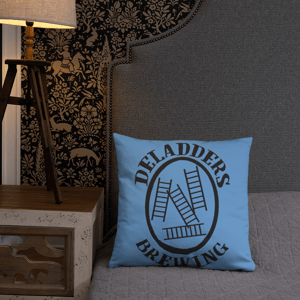 HAD/Deladders Logo Throw Pillow