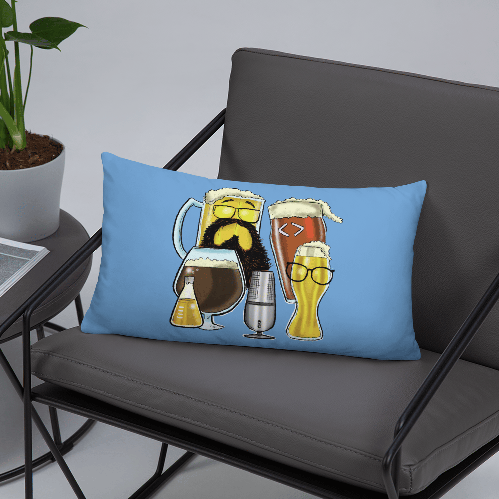 Image of HAD/Deladders Logo Throw Pillow