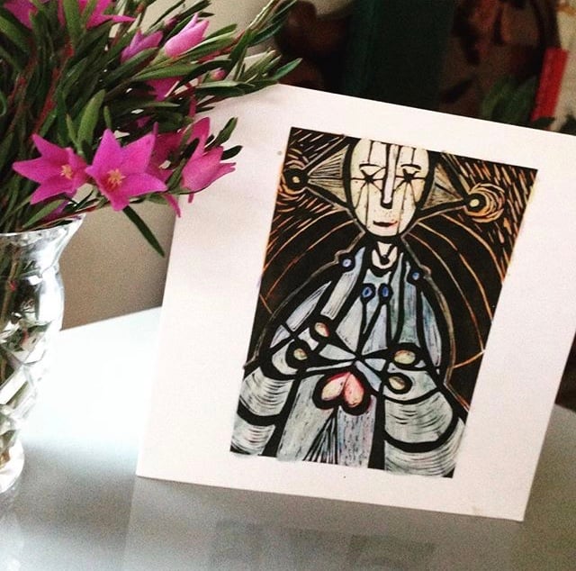 Image of card ~'heart light'