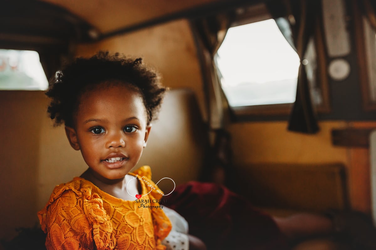 SALADO (no Santa) Limited Edition Red VW bus Christmas Sessions