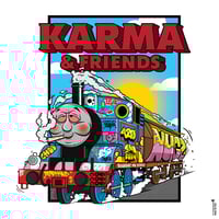 Image 2 of Thomas The Dank Engine T-Shirt (White)
