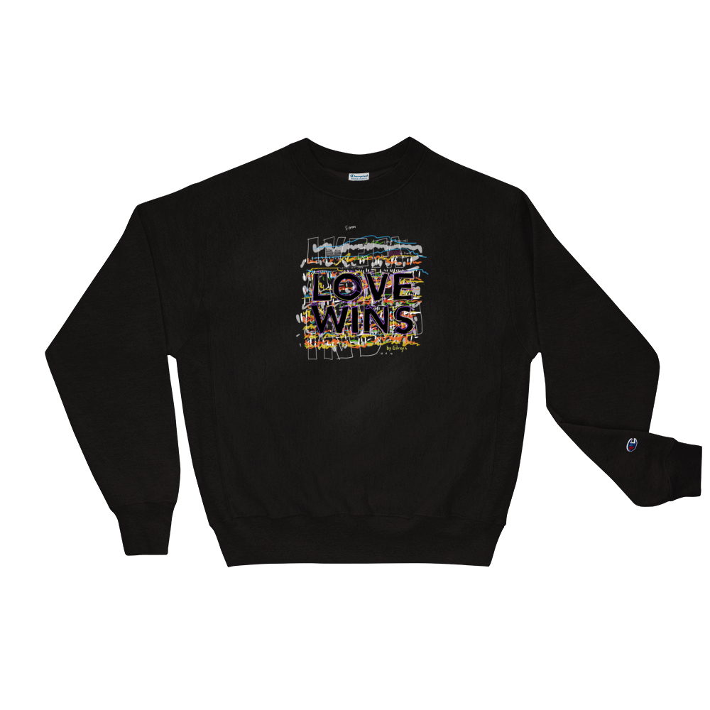 Image of LOVE WINS - Champion Sweat Shirt