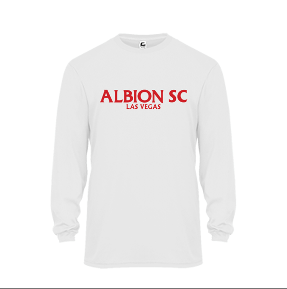 Image of Youth Albion Cool DRI Long Sleeve TRAINING shirt - Optional Practice Gear