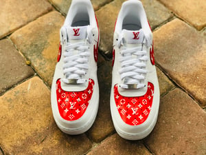 Custom LV Sup Air Force 1 Low Drip