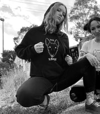 Image 2 of Bull Terrier Hoodie (Black)