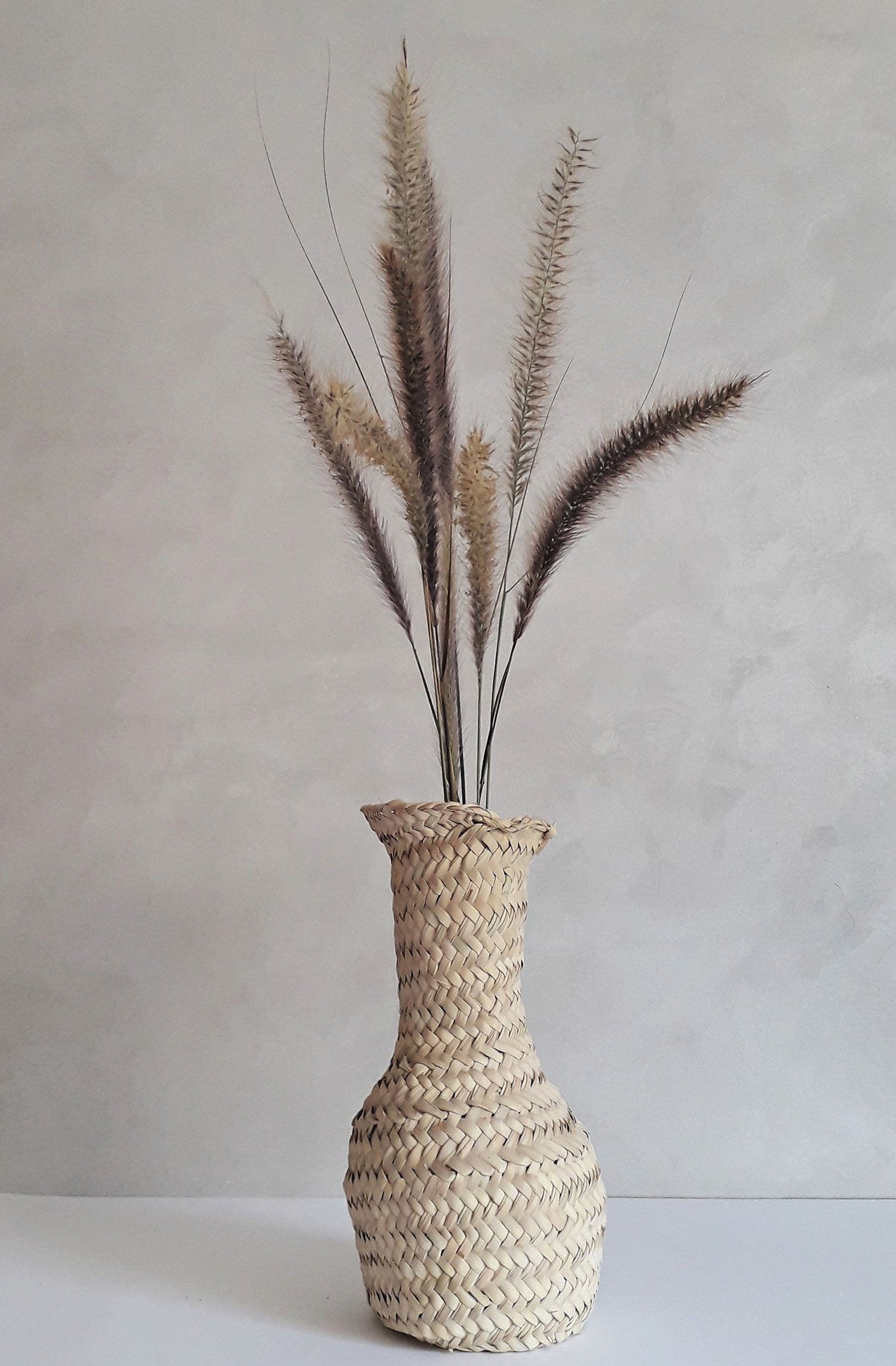 Image of PALM LEAF VASE