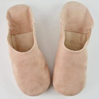 Image 1 of SUEDE BABOUCHE - PASTEL TONES