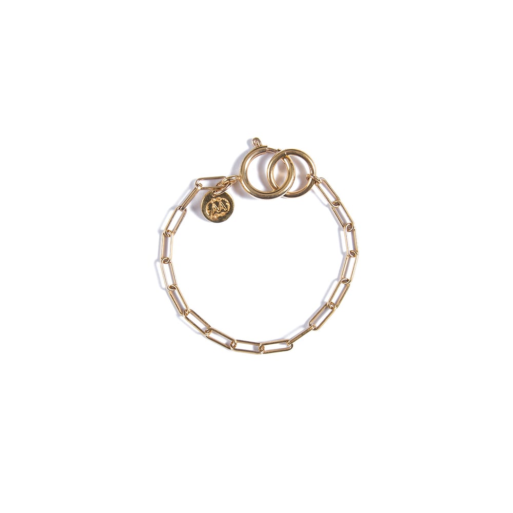Image of Bracelet CELESTE plaqué or 