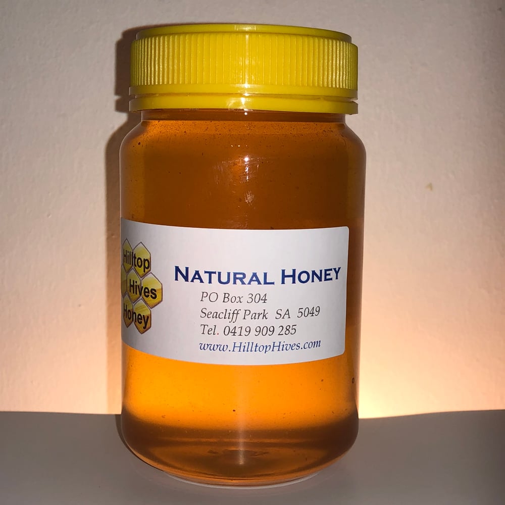 Image of Honey 500 grams of Pure unfiltered raw Natural Honey from Adelaide Hills, South Australia