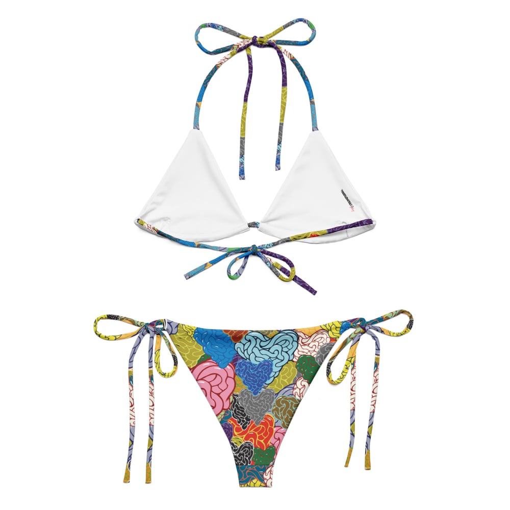 Hearts Galore string bikini