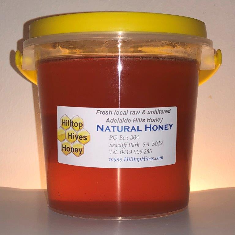 Image of Honey 1kg of Pure unfiltered raw Natural Honey from Adelaide Hills, South Australia