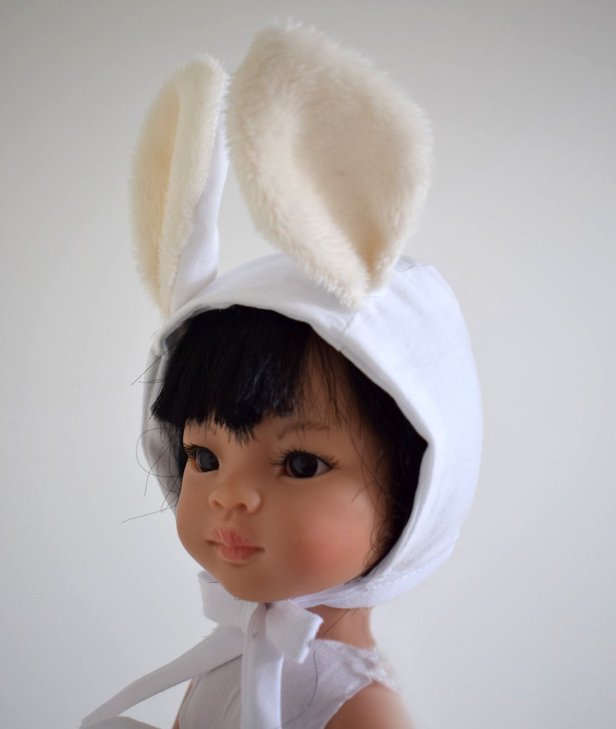 Image of COLLECTION poupées de Noël-BEGUIN petit lapin pour poupées de noël