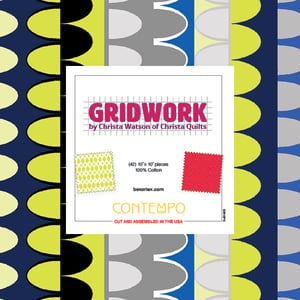 Gridwork Layer Cake 42 - 10" Squares