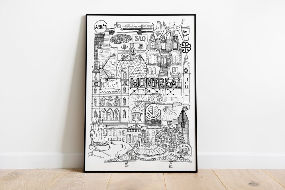 Image of Montréal poster
