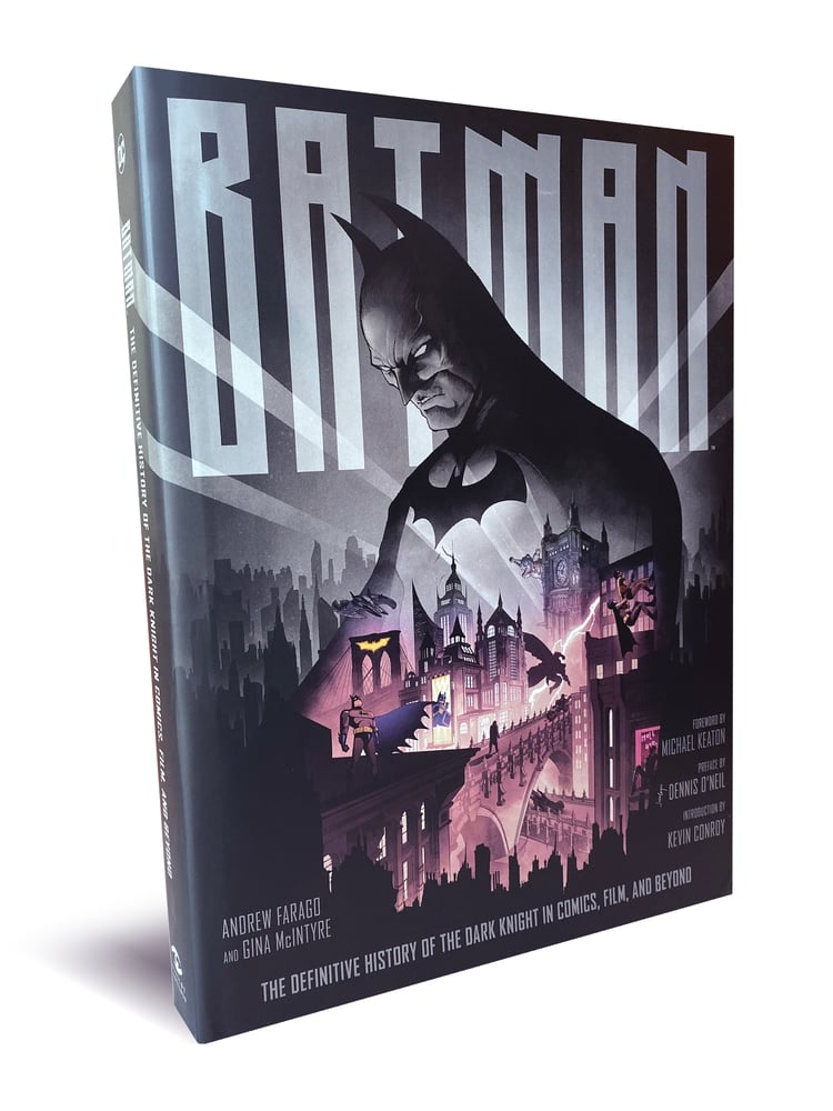 Image of SIGNED BOOK: Batman: The Definitive History of the Dark Knight in Comics, Film, and Beyond
