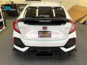 Image of 2016-2021 Honda Civic “Sport” V2 rear diffuser