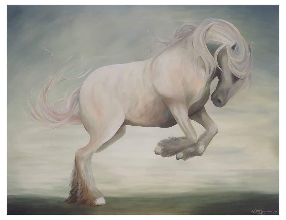 Image of Mega Horse #3 - Canvas Art Print - Robert Henry Thompson