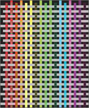 Color Weave Paper Quilt Pattern by Christa Watson (CQ122)