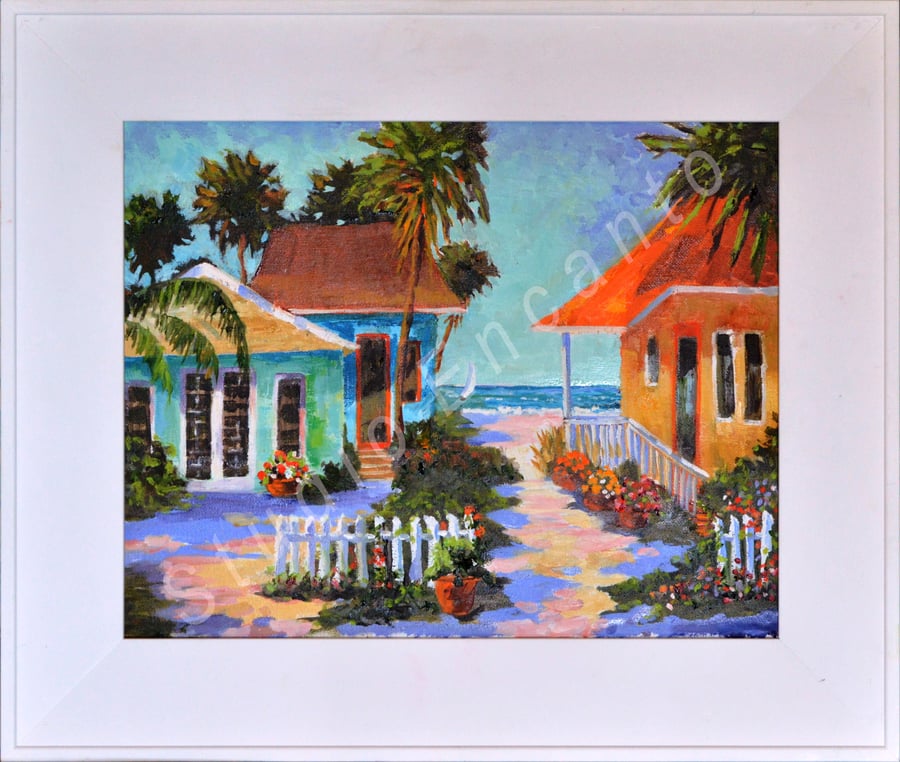 Image of Heaven Kiss Cottages by Mary Rose Holmes