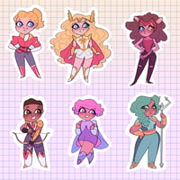 Image 1 of She-ra Stickers 