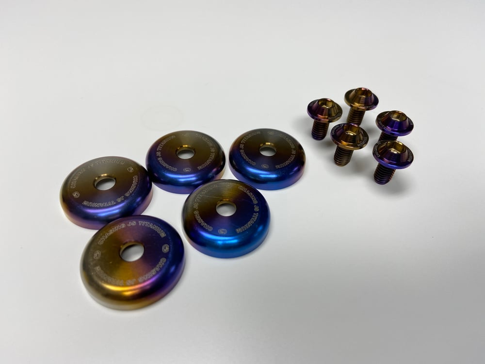 Honda S2000 titanium valve cover washer kit