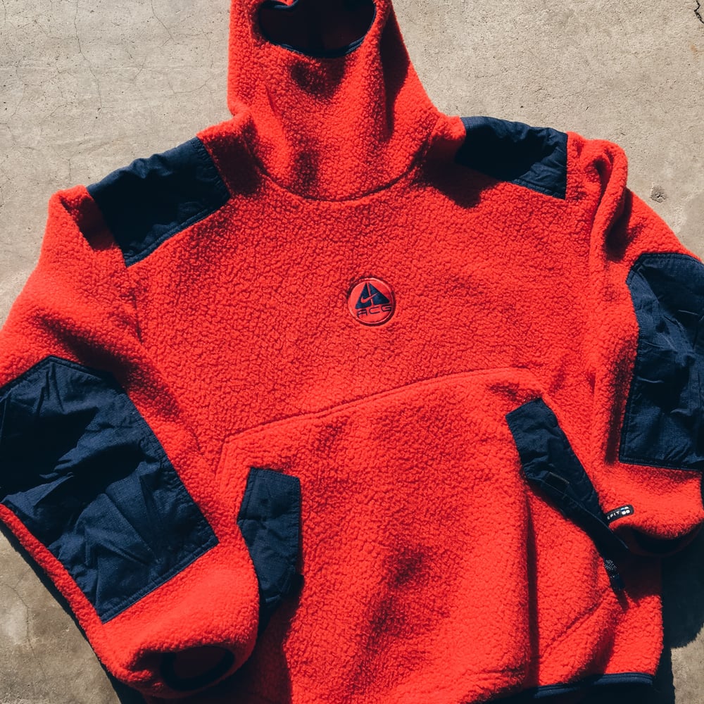 Image of Original 90’s Nike ACG Deep Pile Fleece Pullover.