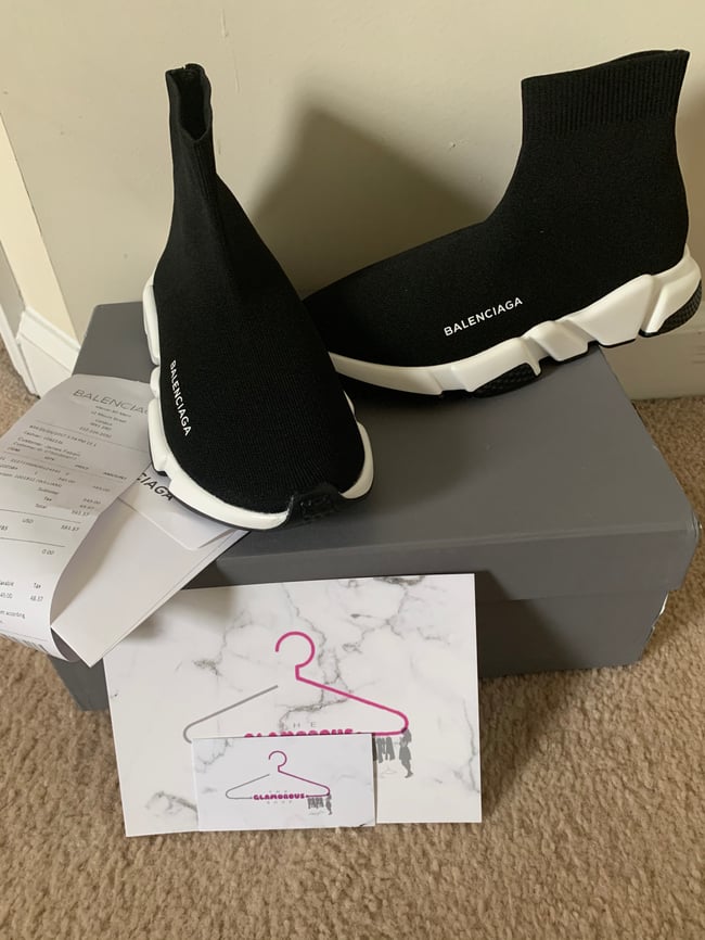 Balenciaga speed sale trainer box