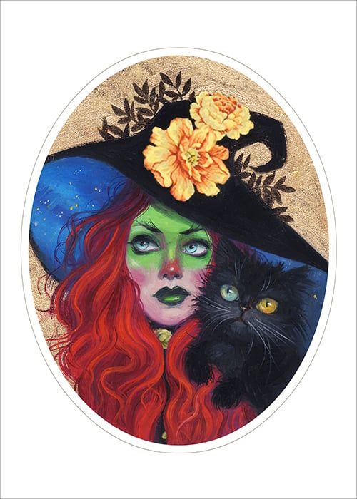 Image of "Magdalina and Samhain" Limited edition print