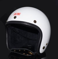 Image 3 of JK 400 Gloss White & Brass