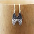 Sterling Silver Monarch Butterfly Earrings Image 4