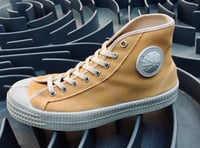 Image 1 of VEGANCRAFT vintage hi top trainer made in Slovakia 