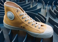 Image 4 of VEGANCRAFT vintage hi top trainer made in Slovakia 
