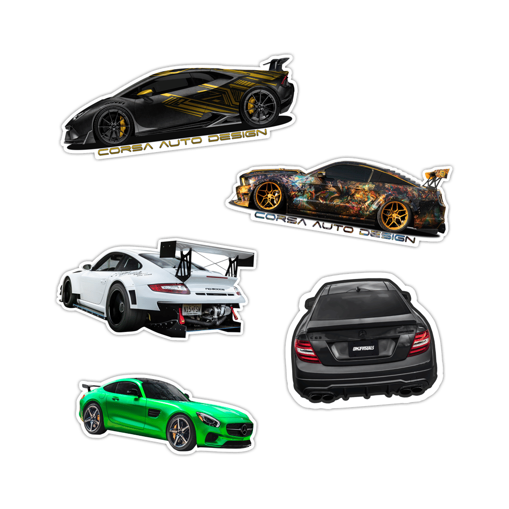 Image of CUSTOM Die-cut Sticker Pack (UPLOAD YOUR OWN PHOTO!)