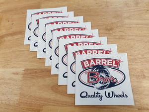 Image of Barrel Bros Stickers.