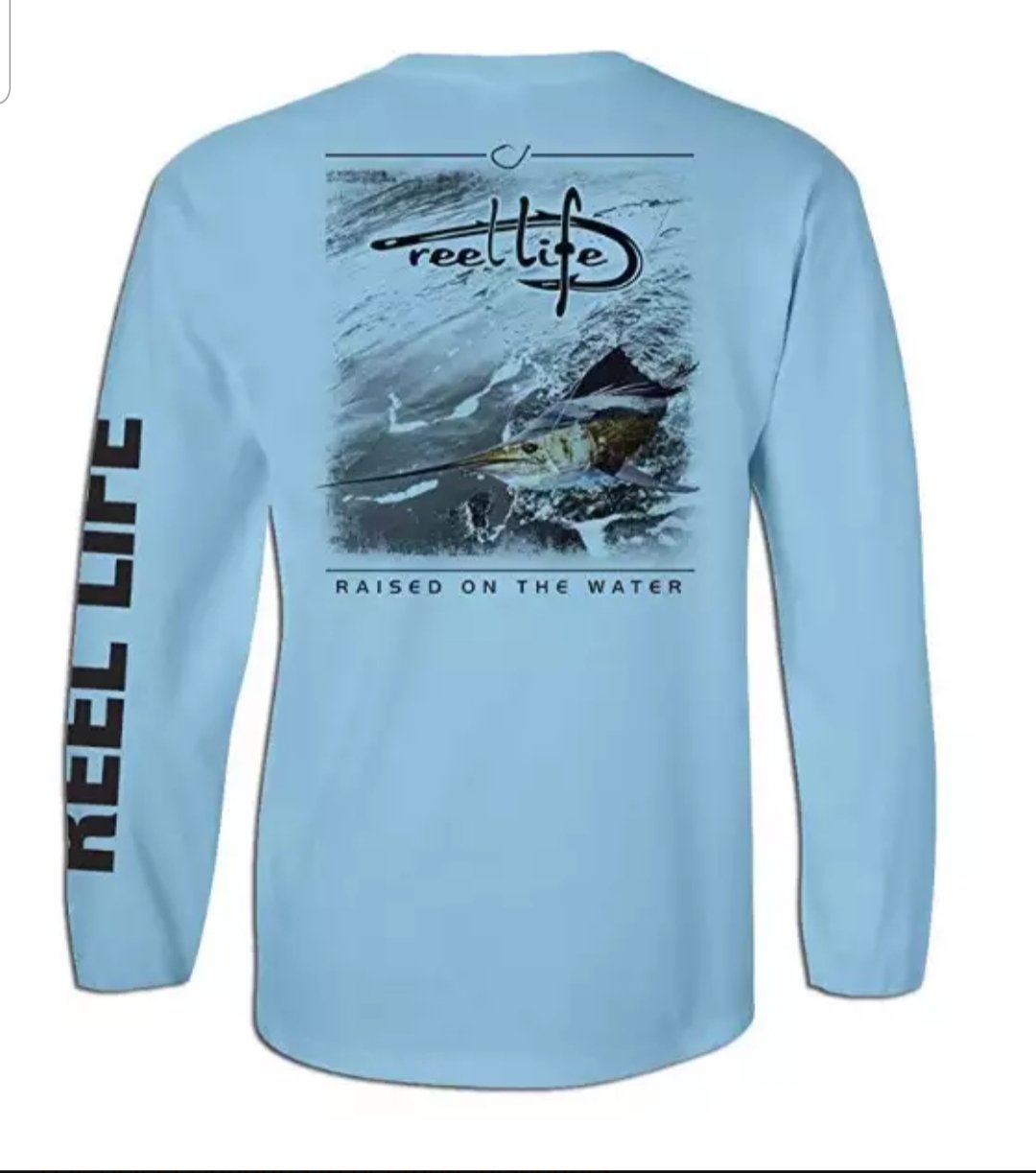 Reel Life fishing shirt  JohnnyMahi Fishing Outfitters