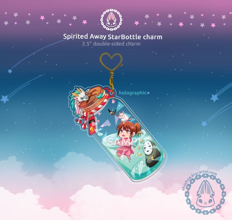 Image of ★StarBottle★ Holo charm