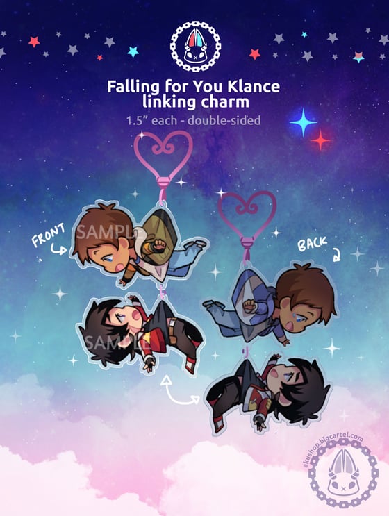 Image of ♥ Falling for You ♥ Klance linking charm