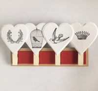 Image 4 of Heart Pegs