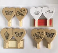 Image 5 of Heart Pegs