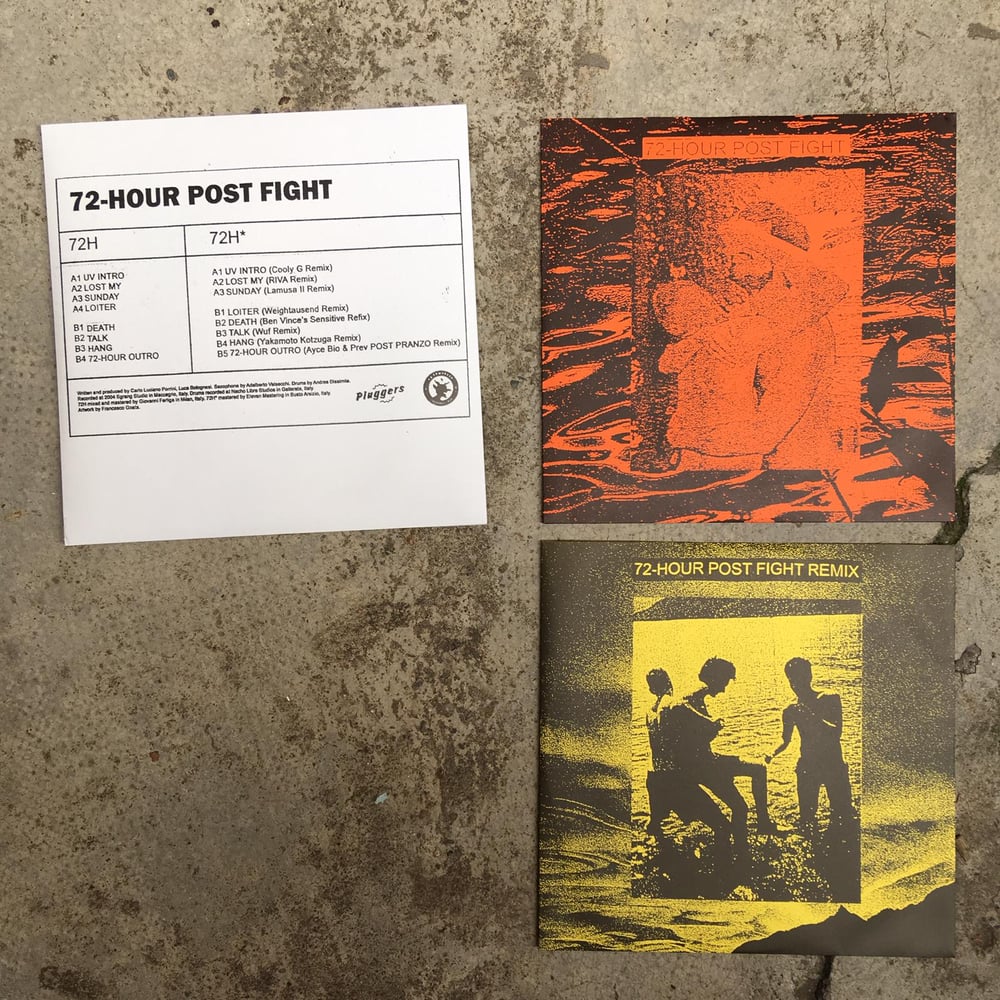 72-HOUR POST FIGHT - DOPPIO VINILE edizione di 200