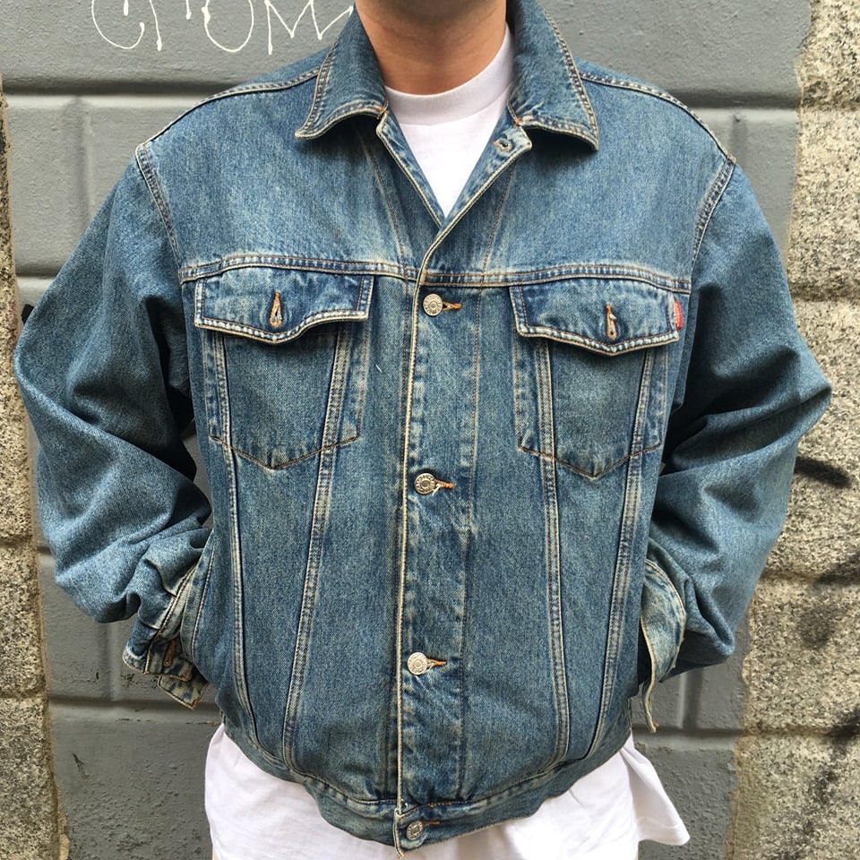 Image of Donald Duck Patch Denim Jacket