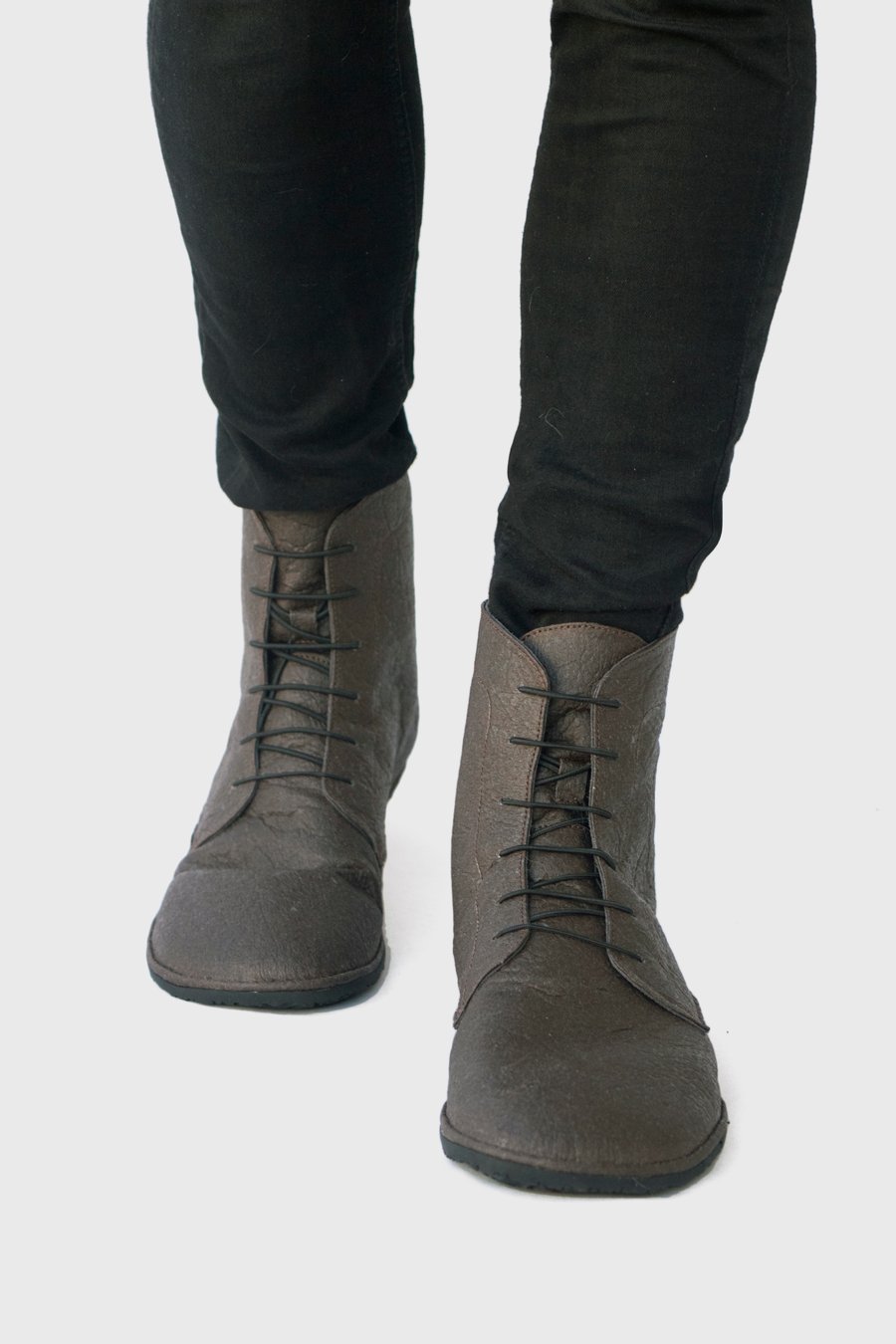 Image of Foris boots in Brown Pinatex®