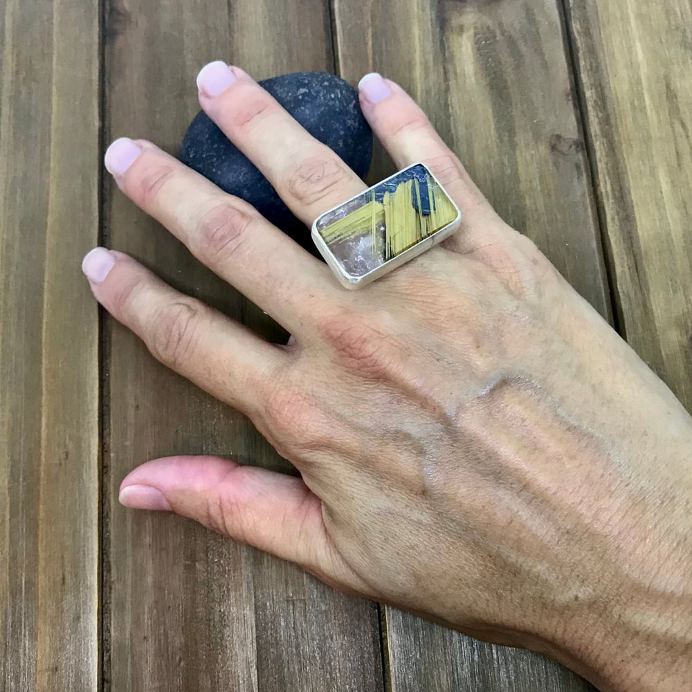 Image of One of a Kind Rock Ring