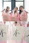 PERSONALIZED CALLIGRAPHY CANVAS TOTE 