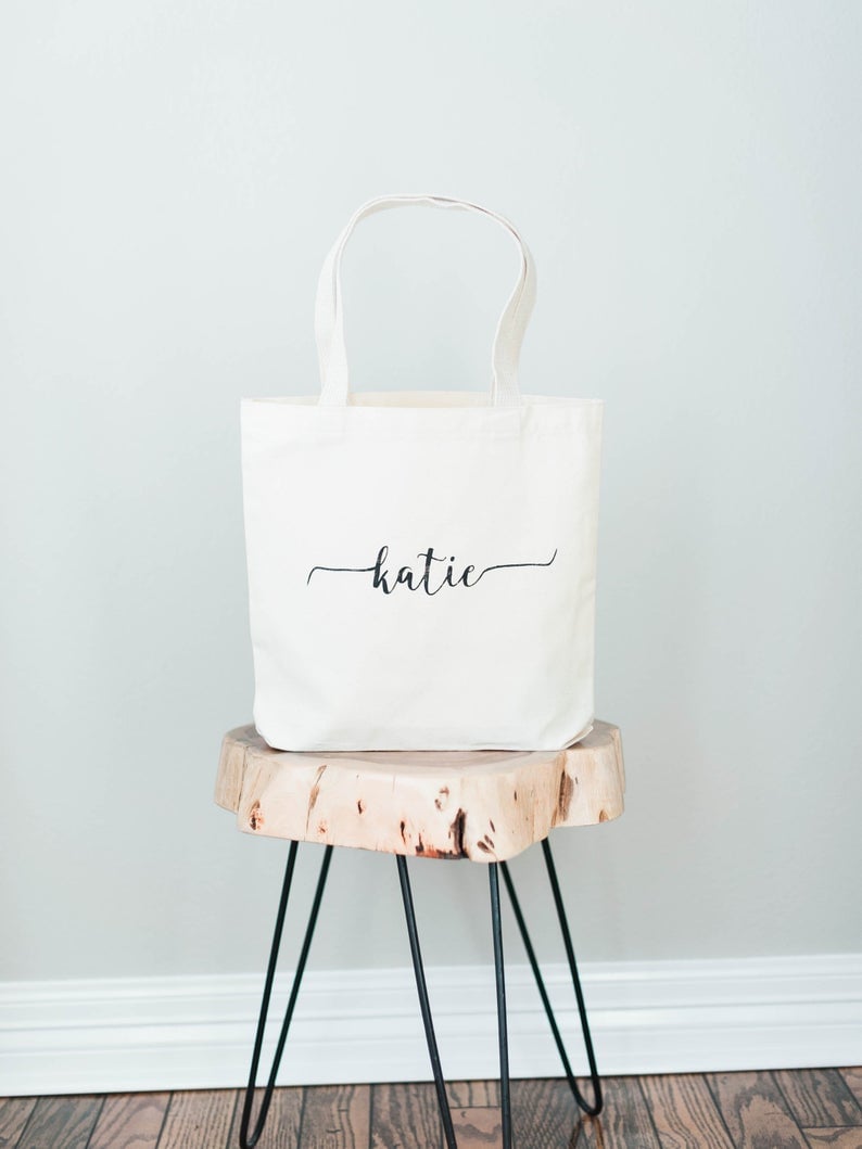 Customized Canvas Tote Bags - Pretty Providence
